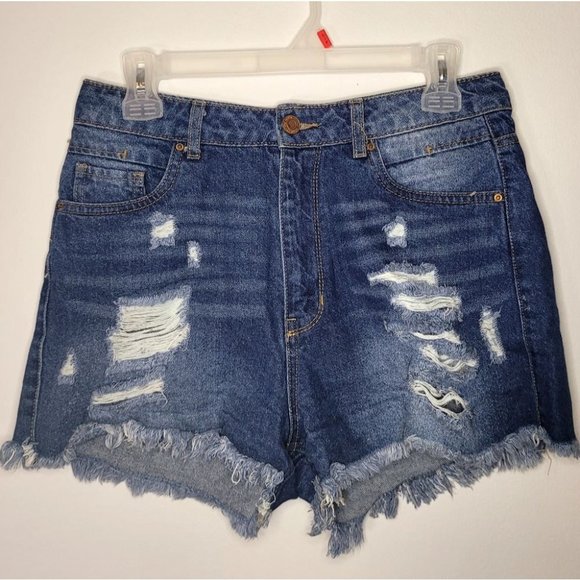 Chelsea Vintage Ultra High Rise Shorts, Size 7 - Picture 1 of 7
